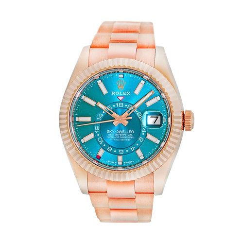 Rolex 18k rose gold 42mm - rolex,